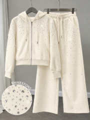 Zip Up Hoodie and Joggers Set - Image 2