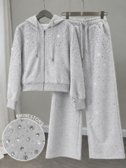 Zip Up Hoodie and Joggers Set - Image 3