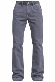 Grey Washed Denim Pants - Image 2